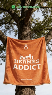 Hermes Throw Blankets